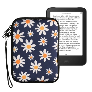 Husa Universala Kwmobile pentru eBook Reader de 6 inch, Multicolor, Neopren, KWM000010OR017C - Img 1