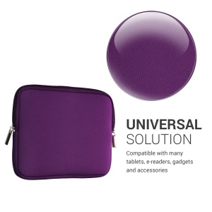 Husa Universala Kwmobile pentru eBook Reader de 7 inch, Violet, Neopren, KWM0000151W012C - Img 4