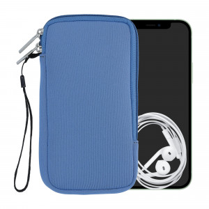 Husa Universala pentru telefon XL - 6,8 inch, Neopren, Albastru, 46188.4.113, kwmobile - Img 2