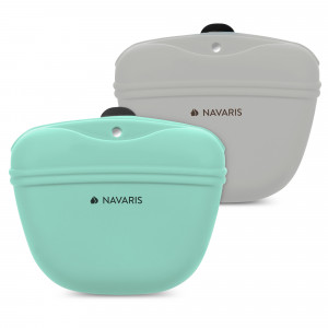 Set 2 borsete Navaris pentru recompense, Silicon, Verde, 51332.01 - Img 2