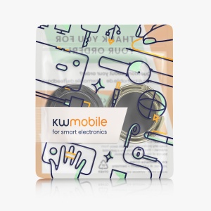 Set 2 Carlige de masa Kwmobile pentru genti, Auriu/Negru, Zinc, KWM000014YV007C - Img 8