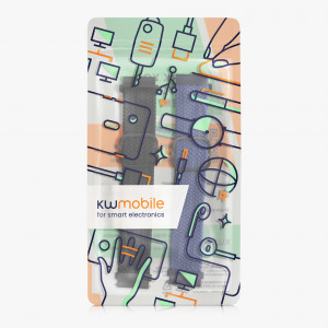Set 2 curele kwmobile pentru Xiaomi Mi Watch Color Sport/Watch S1 Active, Nylon, Negru/Albastru, 59518.04 - Img 7