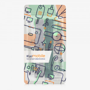 Set 2 curele pentru Xiaomi Mi Watch Color Sport/Watch S1 Active, Kwmobile, Gri/Verde, Silicon, 58971.02 - Img 8