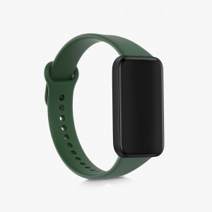 Set 2 Curele pentru Xiaomi Redmi Smart Band Pro, Kwmobile, Alb/Verde, Silicon, 57425.02 - Img 3