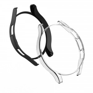 Set 2 Huse pentru Samsung Galaxy Watch 4 Classic (46mm), kwmobile, Plastic, Negru, 56181.01 - Img 4