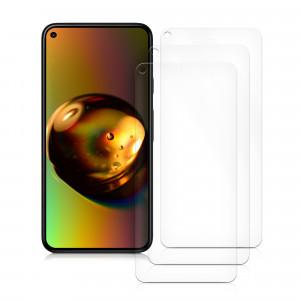 Set 3 Folii de protectie pentru Google Pixel 5, kwmobile, Fata, Transparenta, 54782.1 - Img 2