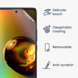 Set 6 folii de protectie Kwmobile pentru Samsung Galaxy A53 5G, Fata, Polimer, 57885.1 - Img 3