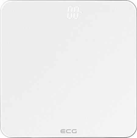 Cantar de persoane ECG OV 1821 alb, 180Kg, sticla