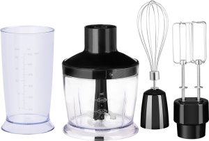 Blender vertical ECG RM 800, 800 W, lame din otel inoxidabil, recipient tocator 500 ml - Img 9