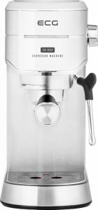 Espressor manual ECG ESP 20501, 1450 W,1.25 L, 20 bar, capsule Nespresso, PAD-uri, dispozitiv spumare, otel inoxidabil - Img 2