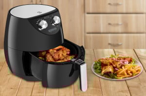 Friteuza cu aer cald ECG AF 3500, 3.5 L, 1500 W, control temperatura 80-200°C - Img 2