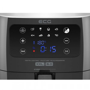Friteuza cu aer fierbinte ECG AF 6000, 7 litri, 1800 W, 8 programe, control temperatura 30-200°C - Img 5