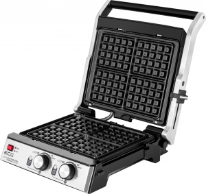 Grill si Vafe ECG KG 2033 DUO, 2000 W, 2 termostate independente - Img 11