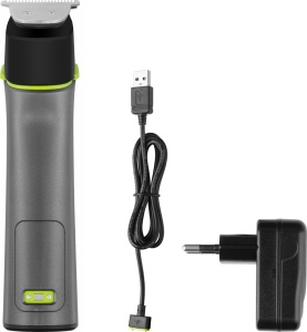Masina de tuns si trimmer fara fir ECG ZS 2620 Magnetic, baterie Li-Ion 500 mAh, IPX 5 - Img 9