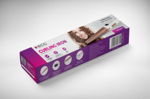Ondulator de par ECG KE 2451, invelis ceramic, 40W, 13-25 mm, afisaj LED - Img 8