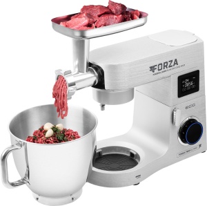 Robot de bucatarie ECG FORZA 7800 Ultimo Argento, 1800 W, 8 litri, LCD, sistem de amestecare planetar - Img 12