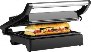 Sandwich maker si grill ECG S 3070 Panini Power, 1500 W, deschidere 180°, placi nonaderente - Img 10