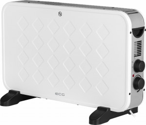 Convector electric de podea ECG TK 2070 Alb, 2000W, 2 trepte de putere - Img 7