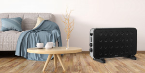 Convector electric de podea ECG TK 2070 Negru, 2000W, 2 trepte de putere - Img 4