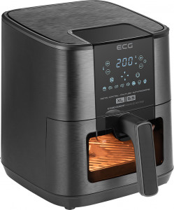 Friteuza cu aer cald ECG AF 5500 Crunchy, 5.5 L, 1350 W, control temperatura 80-200°C - Img 4