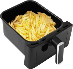 Friteuza dubla cu aer cald ECG AF 8300 Dual Fry, 5.2 + 3.1 litri, 2700 W, 8 programe, control temperatura 80-200°C - Img 11