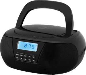 Radio CD Player ECG CDR 550, 2 x 1.5 W RMS, tuner FM cu memorie 40 de posturi,USB, negru - Img 2