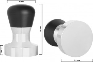 Tamper profesional pentru cafea ECG Combino 51 mm - Img 2