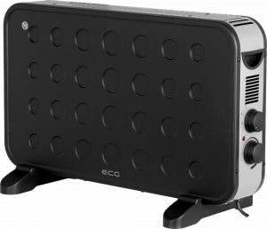 Convector electric de podea ECG TK 2070 Negru, 2000W, 2 trepte de putere - Img 5