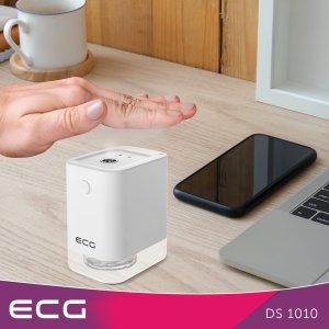 Dozator cu pulverizare pentru dezinfectare ECG DS 1010, senzor infrarosu, 45ml, USB - Img 12