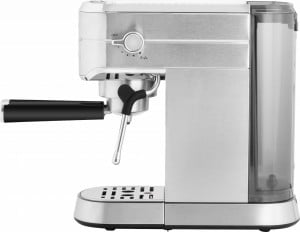 Espressor manual ECG ESP 20501, 1450 W,1.25 L, 20 bar, capsule Nespresso, PAD-uri, dispozitiv spumare, otel inoxidabil - Img 4