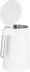 Fierbator electric ECG RK 1799 Smart White, 1.7 litri, 2200 W, pereti dubli, panou tactil, functii presetate, alb - Img 5