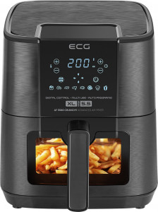 Friteuza cu aer cald ECG AF 5500 Crunchy, 5.5 L, 1350 W, control temperatura 80-200°C - Img 5