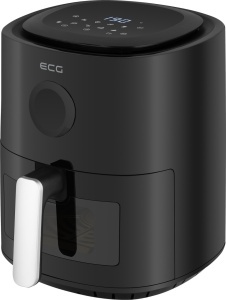 Friteuza cu aer fierbinte ECG AF 4020 Compact Fry, 3.8 litri, 1300 W, control digital, 8 programe, temperatura 80-200°C