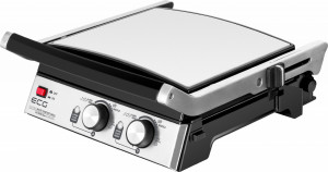 Grill si Vafe ECG KG 2033 DUO, 2000 W, 2 termostate independente - Img 1