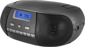 Radio CD Player ECG CDR 500 titan, tuner FM cu memorie 20 de posturi - Img 1