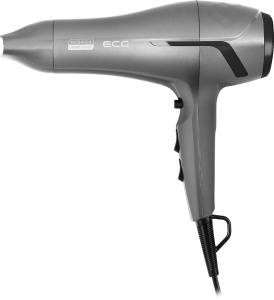 Uscator de par cu ionizare ECG Modifica Grigio Grande, 2200 W, 2 viteze, 3 niveluri de temperatura, gri - Img 3