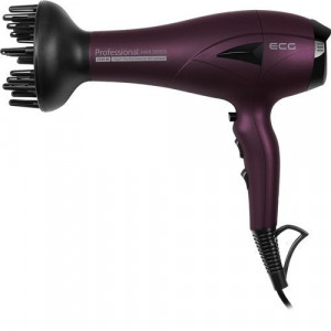 Uscator de par ECG VV 3121 Professional cu ionizare, 2100 W, 2 viteze, 3 setari de temperatura - Img 2