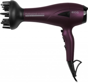 Uscator de par ECG VV 3121 Professional cu ionizare, 2100 W, 2 viteze, 3 setari de temperatura - Img 10