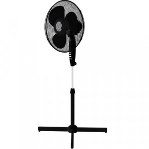 Ventilator cu picior ECG FS 40A negru, 50W, 40cm, 3 viteze, silentios - Img 3