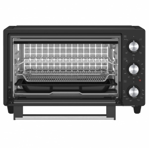 Cuptor electric ECG ET 2001B Airfry, 20 L, 1500 W, 80–250 °C, timer 90 min, 7 functii presetate, convectie, negru - Img 3