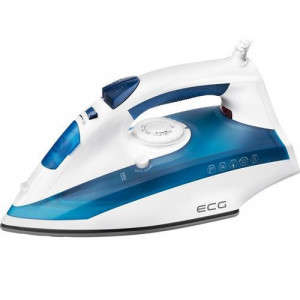Fier de calcat ECG NZ 322 cu oprire automata, talpa ceramica, 2200 W, jet abur 100 g/ min - Img 1