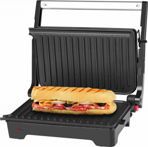 Sandwich-maker&grill, ECG S 2070 Panini, 1200 W, placi nonaderente - Img 8