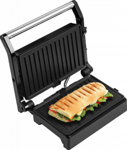 Sandwich maker si grill ECG S 3070 Panini Power, 1500 W, deschidere 180°, placi nonaderente - Img 8