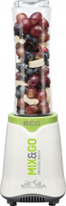 Blender Smoothie maker ECG SM 3510 Mix&amp;Go, 350 W, 22000 RPM, bol 600 ml din Tritan - Img 2