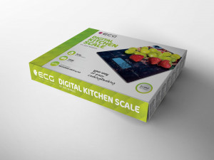 Cantar digital de bucatarie ECG KV 1021 berries, 10 Kg, functie TARA, precizie 1 g, LCD - Img 6