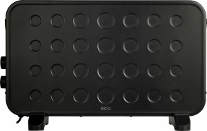 Convector electric de podea ECG TK 2070 Negru, 2000W, 2 trepte de putere - Img 7