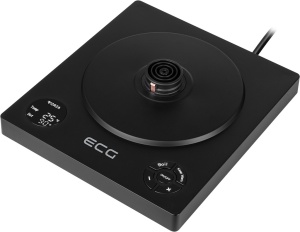 Fierbator electric ECG Forza 8000 Pour over Nero, 1200 W, 1 litru, otel inoxidabil, negru mat - Img 9