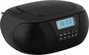 Radio CD Player ECG CDR 550, 2 x 1.5 W RMS, tuner FM cu memorie 40 de posturi,USB, negru - Img 7