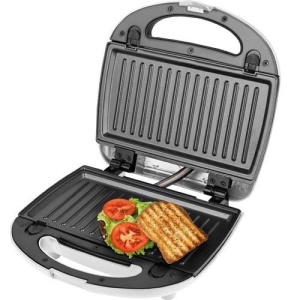 Sandwich-maker ECG S 399 3in1, alb, 700W, 3 tipuri de placi detasabile - Img 12