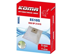 Set saci aspirator EC10S, 5 bucati plus microfiltru universal - Img 1
